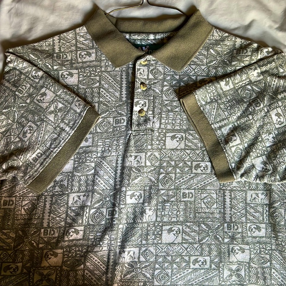 Big Dogs Patterned Polo